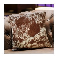 Latest design sofa high quality natural leather customized luxury pillow case