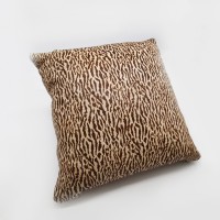 Hotsale 18*18 inches cow leather cushion cover customized printing sofa cushion for wholesale