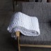 Hot Woolen Hand-woven Throw Flannel Fleece Blanket Knitted Wool Sofa Chunky Knit Weighted Blanket